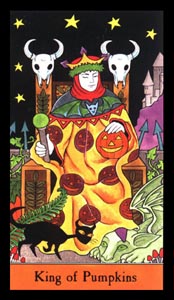Koning van Pentakels (Halloween-deck)