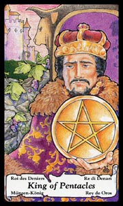 Koning van Pentakels (Hanson Roberts-deck)