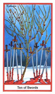 Zwaarden Tien (Herbal-deck)