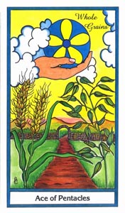Pentakels Aas (Herbal-deck)