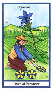 Pentakels Drie (Herbal-deck)