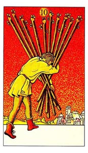 Staven Tien (Herstelde Orde-deck)