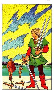 Zwaarden Vijf (Herstelde Orde-deck)
