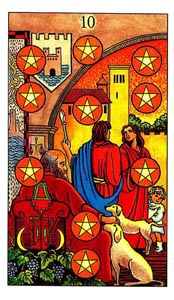 Pentakels Tien (Herstelde Orde-deck)