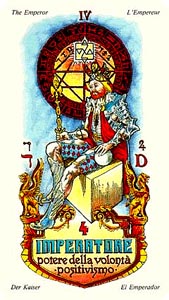 De Keizer (I Tarocchie delle Stelle-deck)