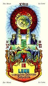 De Maan (I Tarocchie delle Stelle-deck)
