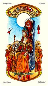 Koning van Staven (I Tarocchie delle Stelle-deck)