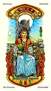 Koning van Kelken (I Tarocchie delle Stelle-deck)