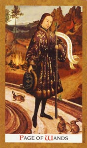 Schildknaap van Staven (Llewellyn-deck)