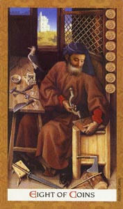 Pentakels Acht (Llewellyn-deck)