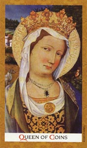 Koningin van Pentakels (Llewellyn-deck)