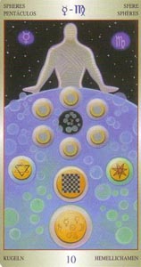 Pentakels Tien (Lovers Path-deck)