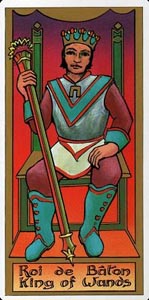 Koning van Staven (Masonic-deck)