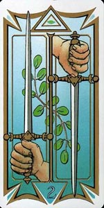 Zwaarden Twee (Masonic-deck)