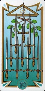 Zwaarden Tien (Masonic-deck)