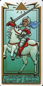 Schildknaap van Zwaarden (Masonic-deck)