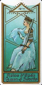 Koningin van Zwaarden (Masonic-deck)