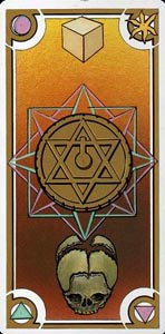 Pentakels Aas (Masonic-deck)