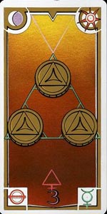 Pentakels Drie (Masonic-deck)