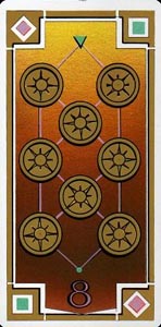 Pentakels Acht (Masonic-deck)