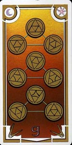 Pentakels Negen (Masonic-deck)
