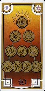 Pentakels Tien (Masonic-deck)