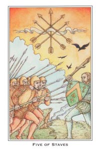 Staven Vijf (Medieval Enchantment-deck)