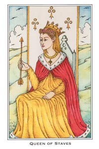 Koningin van Staven (Medieval Enchantment-deck)