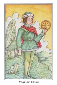 Schildknaap van Pentakels (Medieval Enchantment-deck)