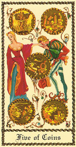 Pentakels Vijf (Medieval Scapini-deck)
