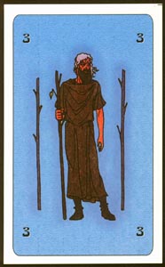 Staven Drie (Mystery Of Egypt-deck)