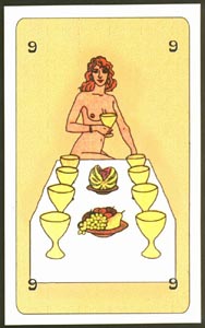 Kelken Negen (Mystery Of Egypt-deck)