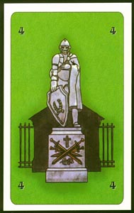 Zwaarden Vier (Mystery Of Egypt-deck)