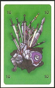 Zwaarden Tien (Mystery Of Egypt-deck)