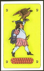 Pentakels Negen (Mystery Of Egypt-deck)