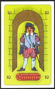 Pentakels Tien (Mystery Of Egypt-deck)