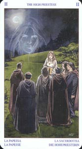 De Hogepriesteres (Pagan-deck)