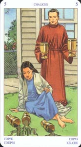 Kelken Vijf (Pagan-deck)