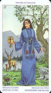 Koningin van Kelken (Pagan-deck)