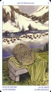 Pentakels Aas (Pagan-deck)