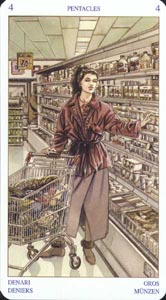 Pentakels Vier (Pagan-deck)