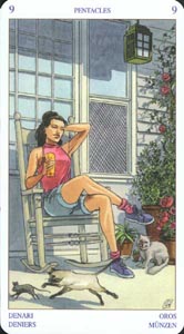 Pentakels Negen (Pagan-deck)