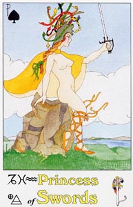 Schildknaap van Zwaarden (Parrott-deck)