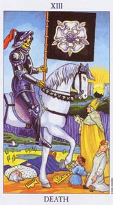 De Dood (Radiant Rider-Waite-deck)