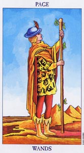 Schildknaap van Staven (Radiant Rider-Waite-deck)