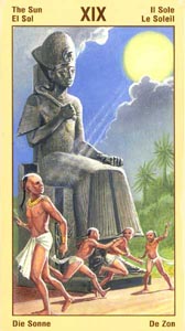 De Zon (Ramses Tarot Of Eternity-deck)