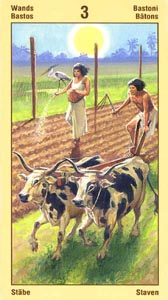Staven Drie (Ramses Tarot Of Eternity-deck)