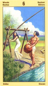 Staven Zes (Ramses Tarot Of Eternity-deck)
