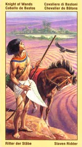Ridder van Staven (Ramses Tarot Of Eternity-deck)