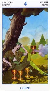 Kelken Vier (Secret-deck)